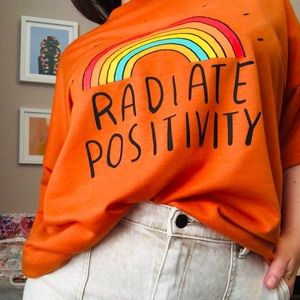 Radiate Positivity Tee 🌈